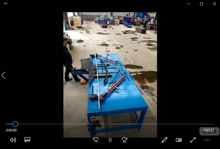 蓬布杆尖顶成型机